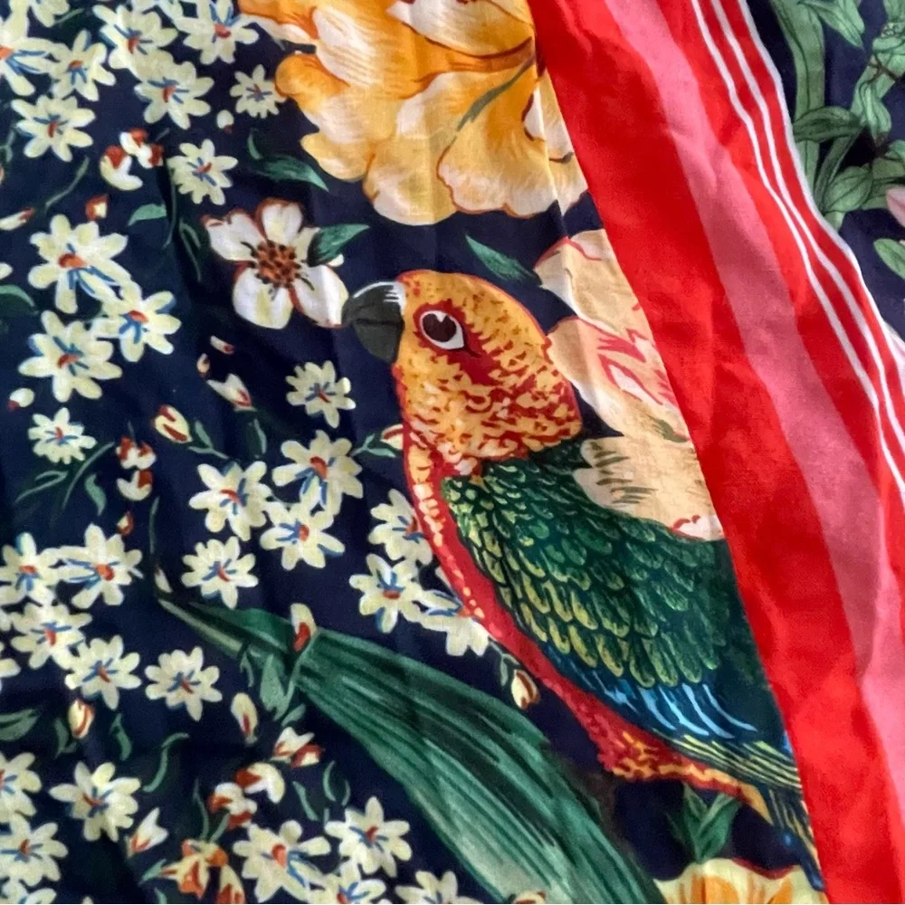 ANTHROPOLOGIE Farm Rio Fiji Midi Skirt - Picture 9 of 16